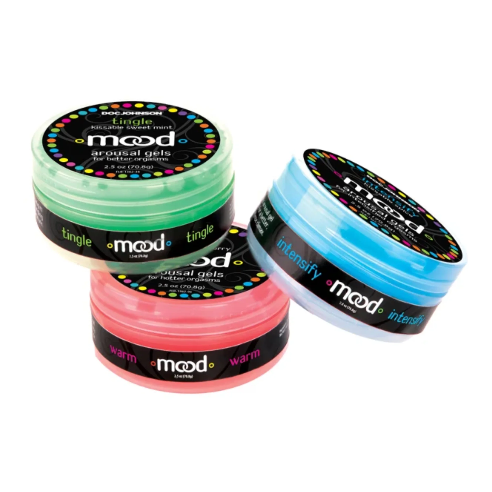 Mood Arousal Gels (3 per pack) - From Gentle Warmth to Teasing Tingles, This Trio Matches Every Mood!