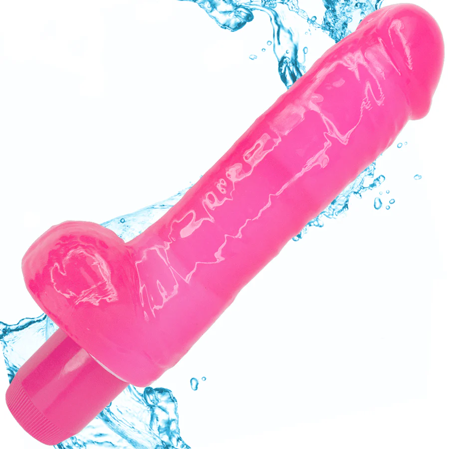 Thick Posable Dildo Vibrator - I'm Waterproof! - Image 5