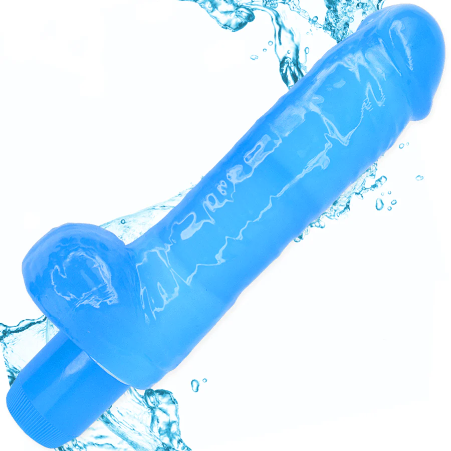 Thick Posable Dildo Vibrator - I'm Waterproof! - Image 6