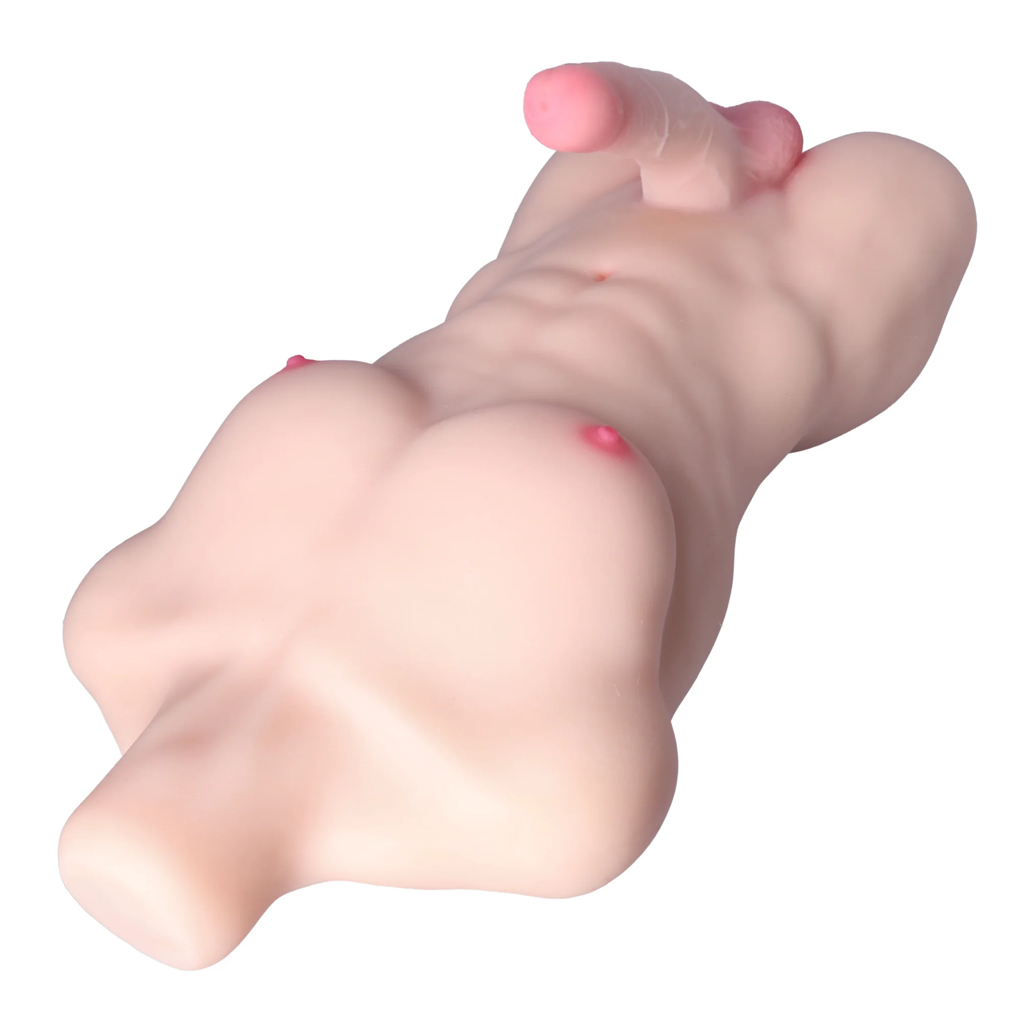 Male Torso Masturbator with Posable Cock and Anal Tunnel - Take Control and Ride It or Explore Threesome Fantasies! - Image 6