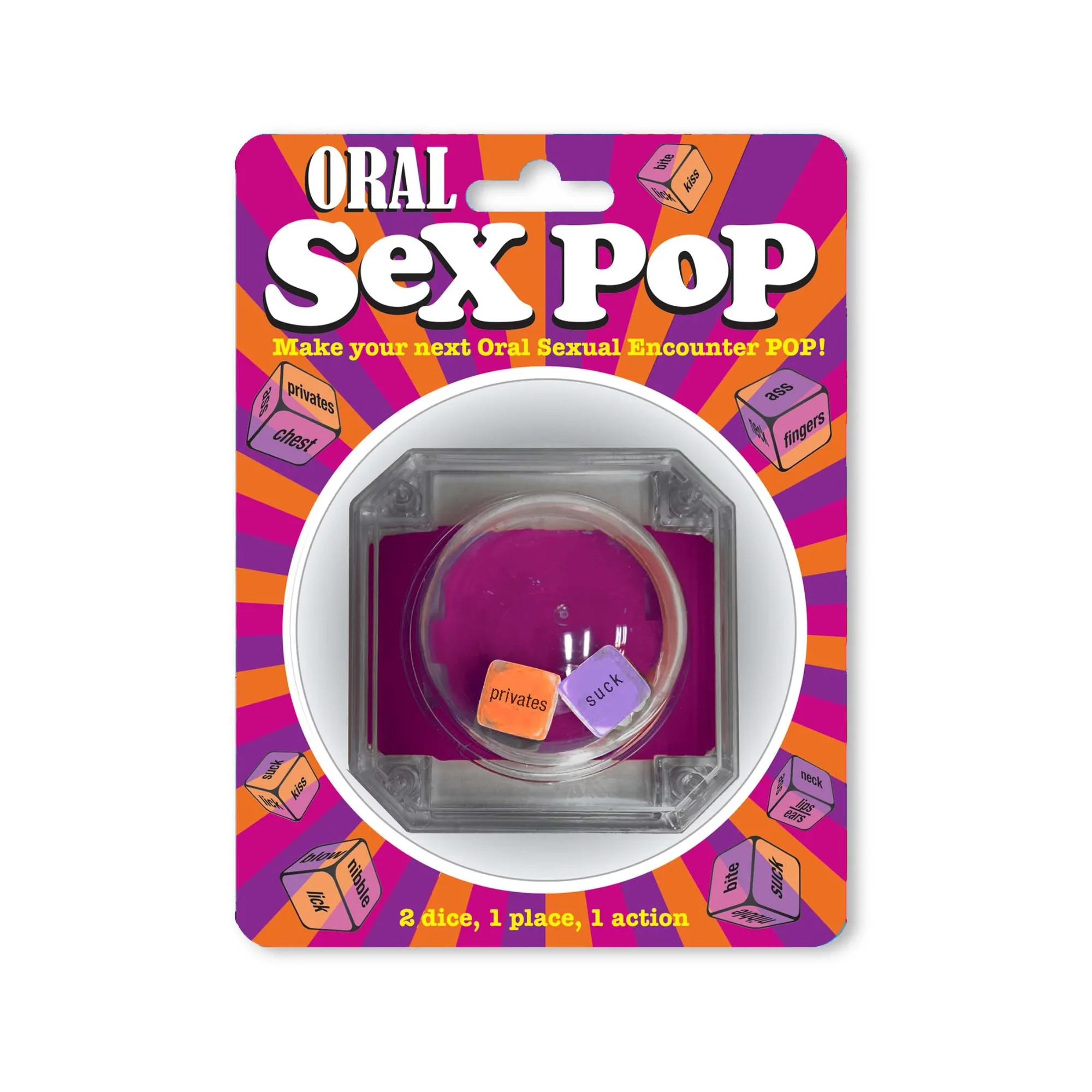 Oral Sex Pop Dice Game
