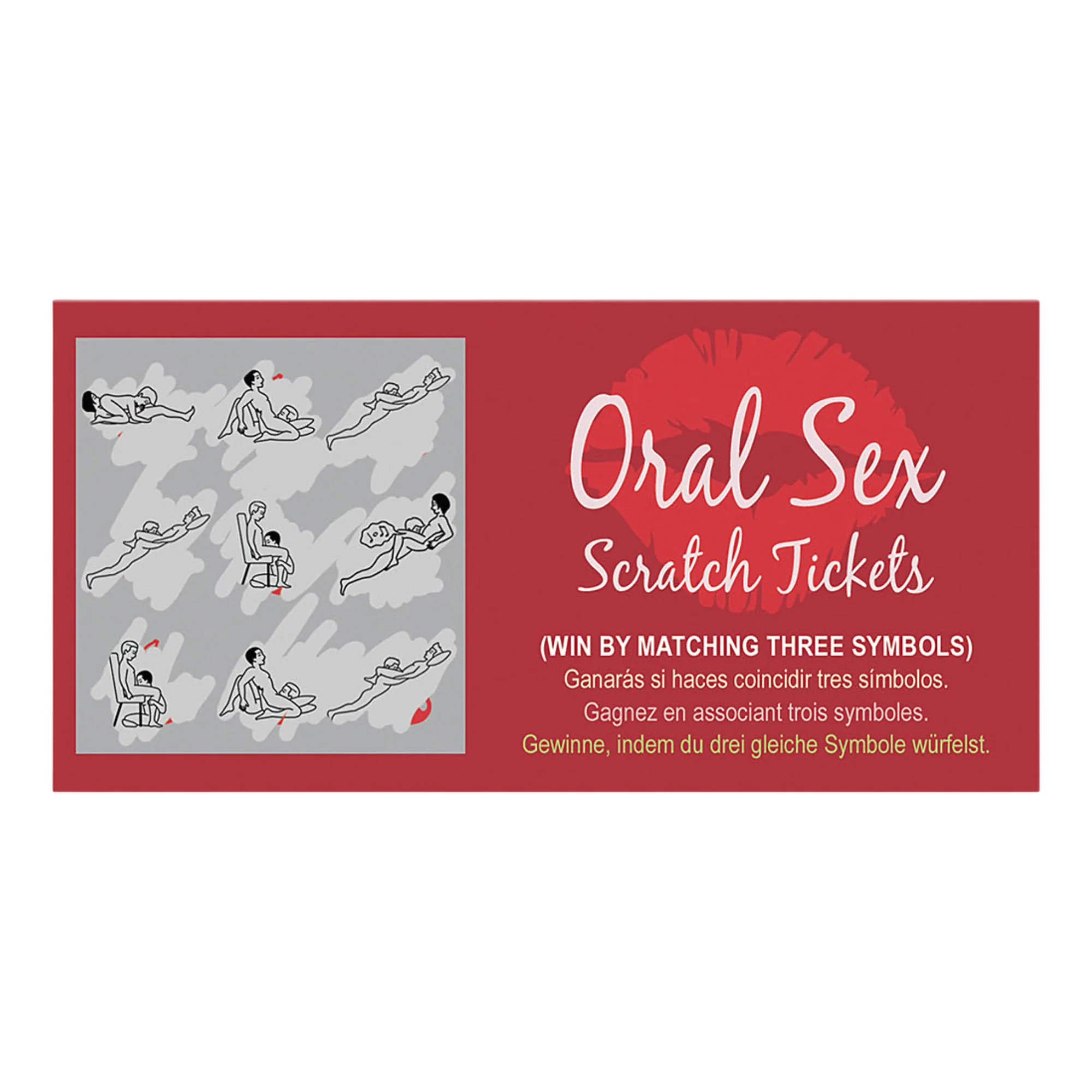 Oral Sex Scratch Tickets For Couples - Image 2