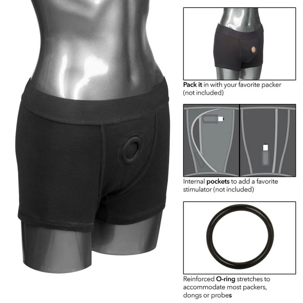 Packer Gear Boxer Brief Harness - Available In Size XS To 3XL - Image 4