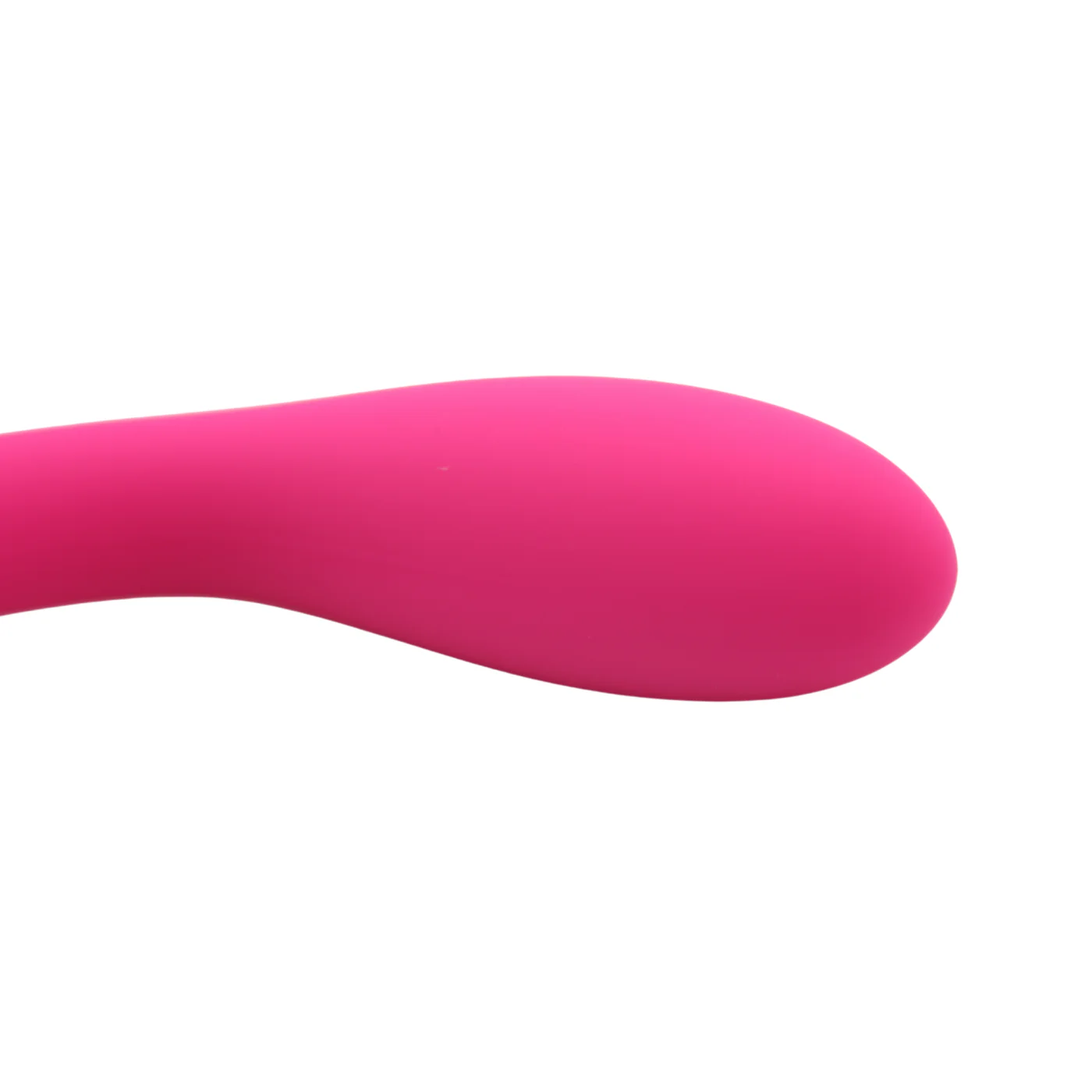 Curved Silicone Butt Plug With Flared Base - Image 4