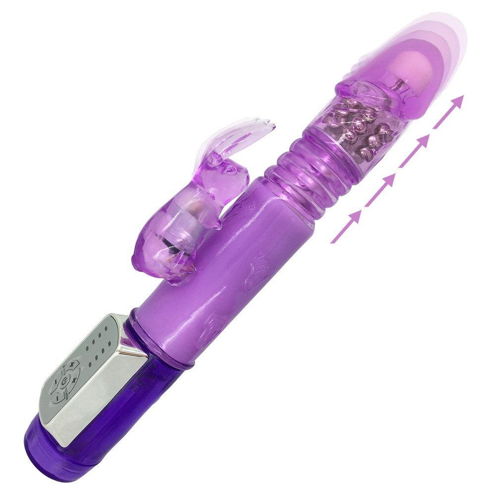 Thrusting Stroking Rabbit Vibrator - Image 5