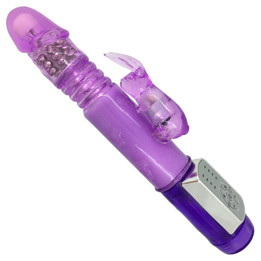 Thrusting Stroking Rabbit Vibrator - Image 9