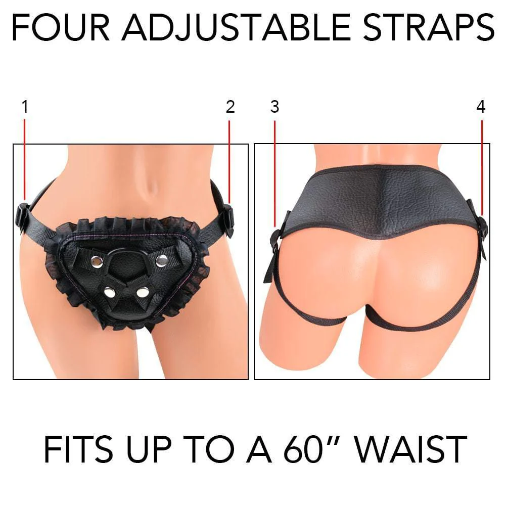 Ruffled Strap-On Harness - Image 5
