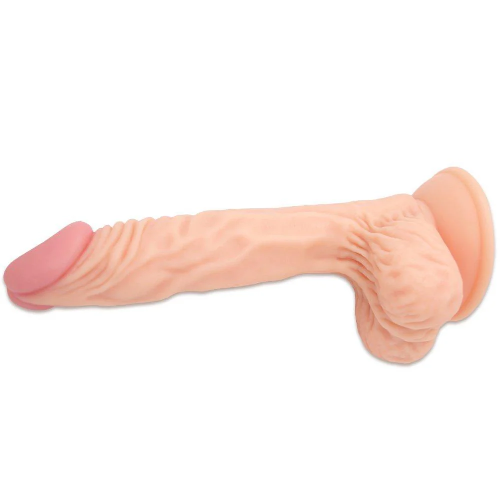 Realistic Tapered Suction Cup Dildo - Image 4