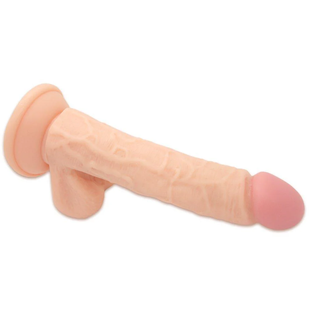 Realistic 8.5 Inch Vibrating Suction Cup Dildo - Image 3