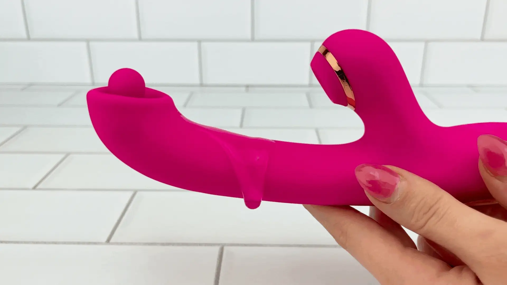 Rotating Pinpoint G-Spot & Suction Dual Action Vibe - Caresses Your G-Spot in Tight Circles! - Image 6