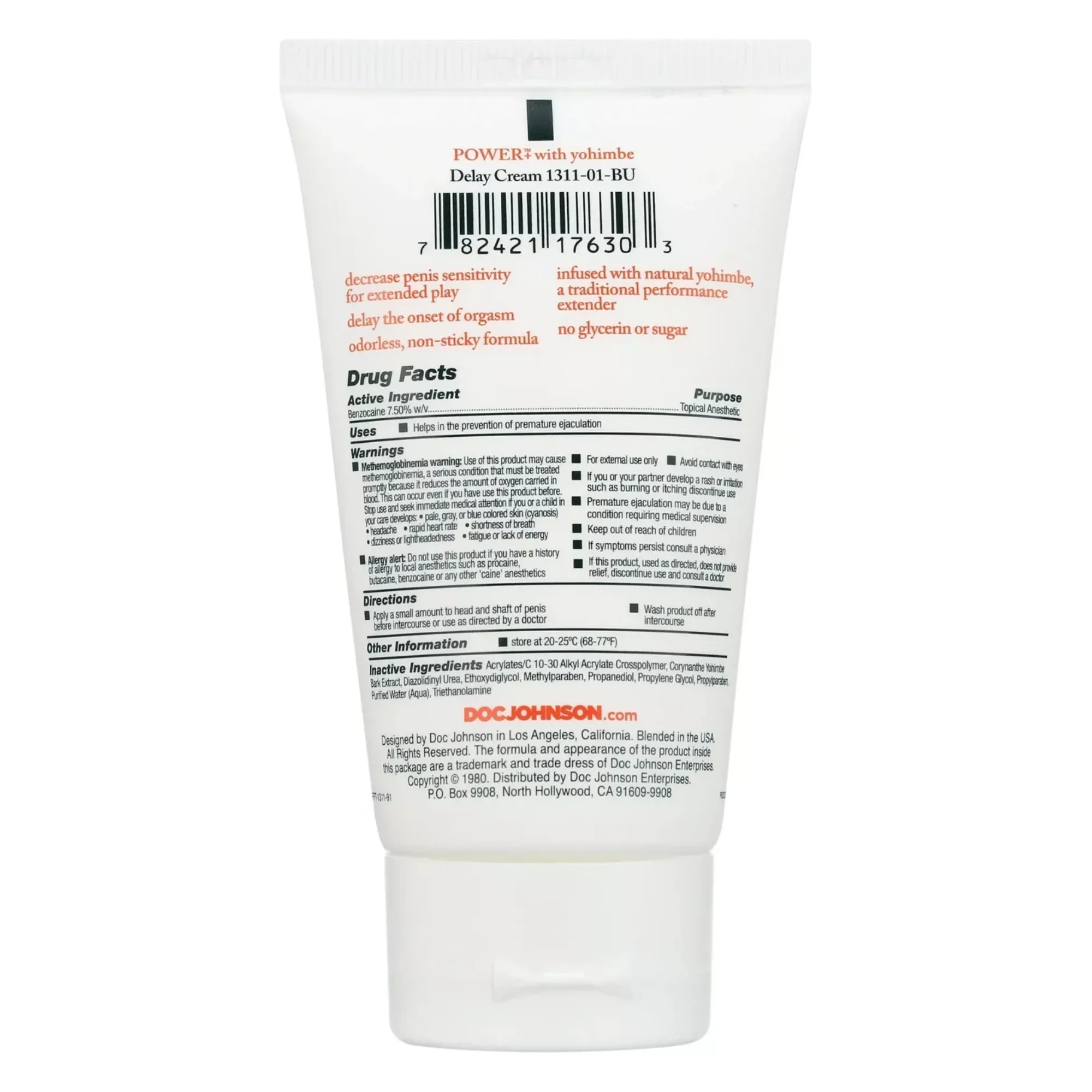 Power Plus Delay Cream For Men - Image 2