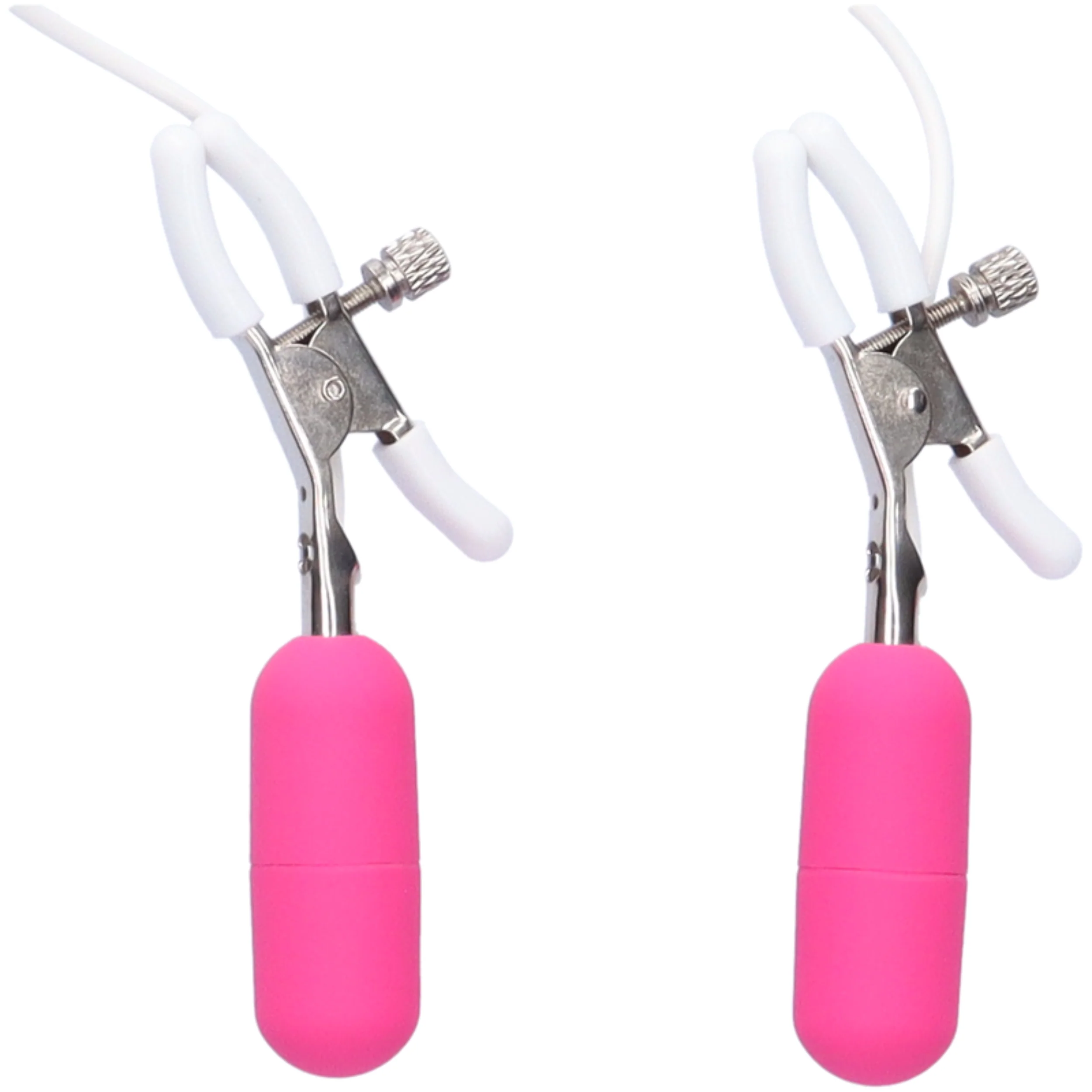 Powerful Vibrating Nipple Clamps with Remote - Image 3