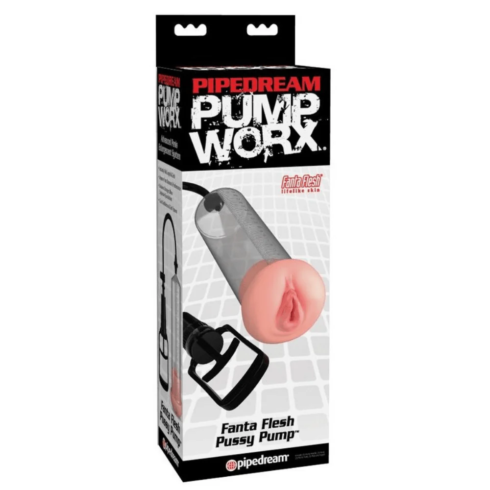 Pump Worx Fanta Flesh Pussy Penis Pump - Image 3