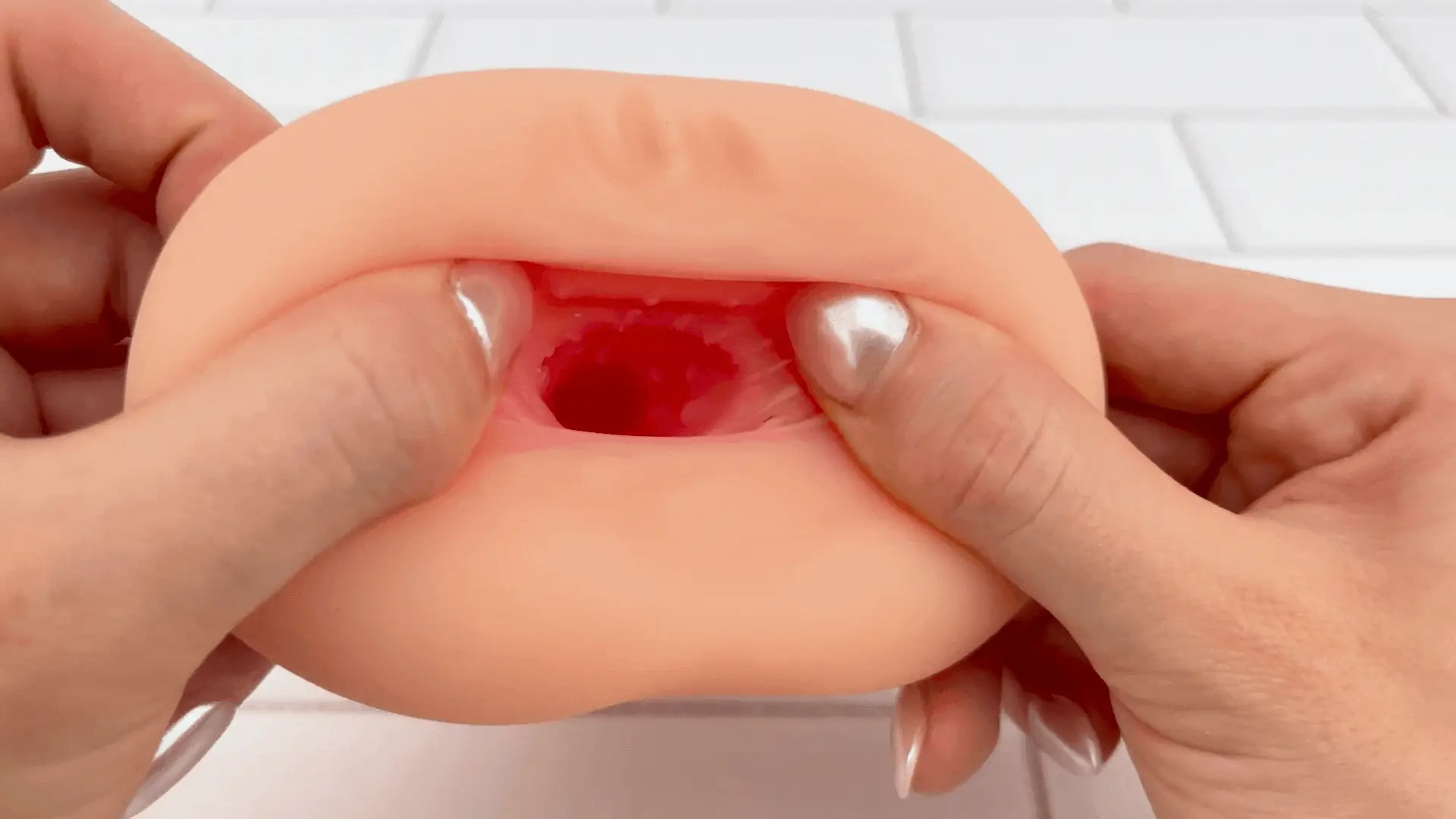 Dual Ended Stroking Sleeve - Tight Pussy and Ass! - Image 4