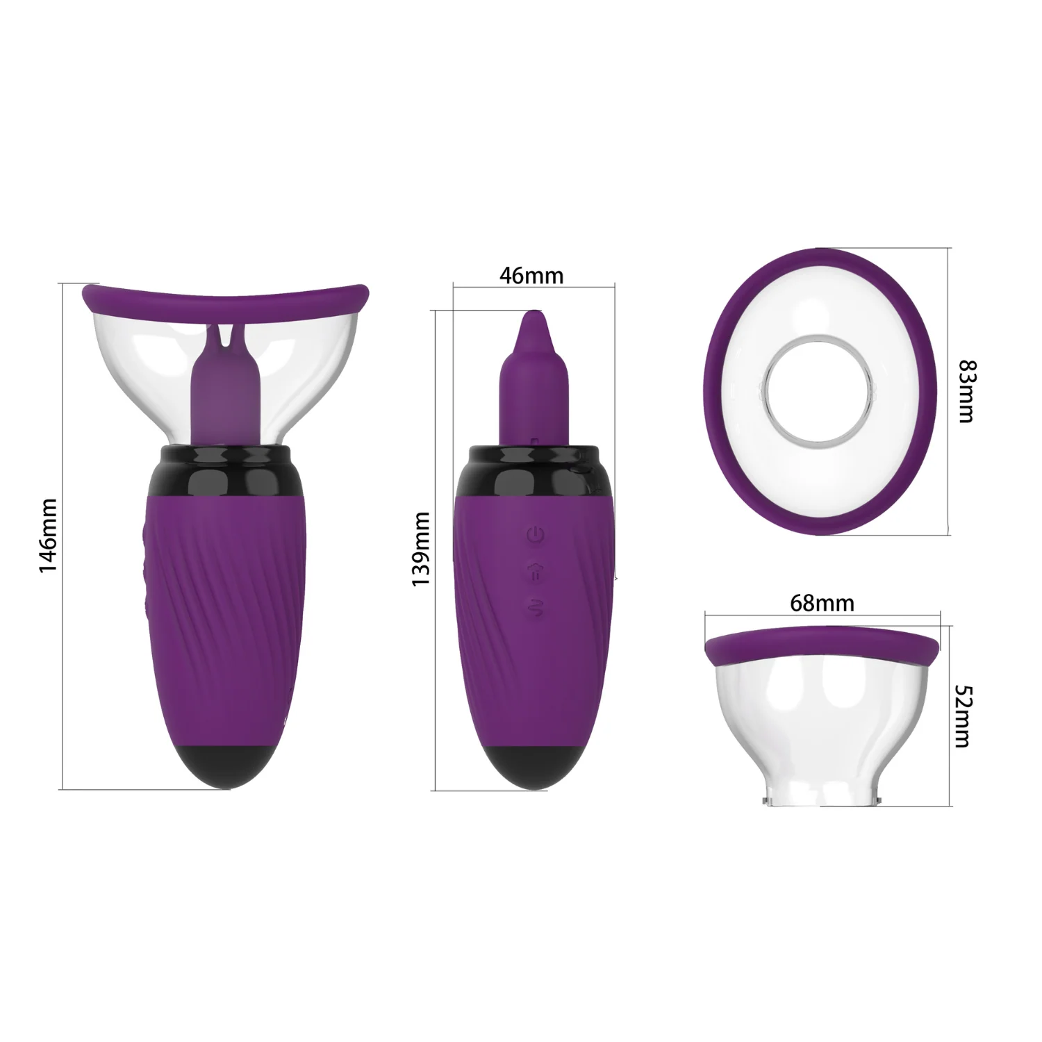 AROUSE Handheld Pussy Pump Clit Teaser - Image 9