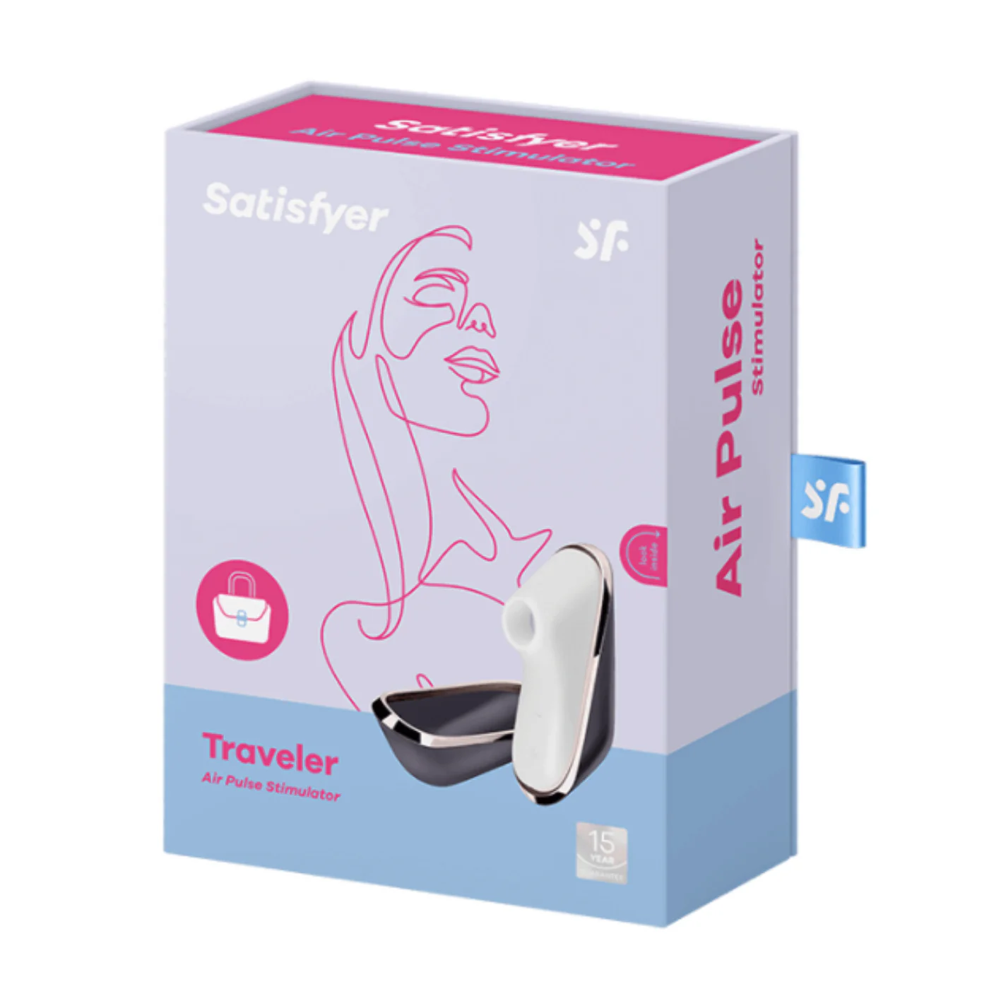 Quiet & Discreet Traveler Air Pulse Clit Stimulator - Image 4