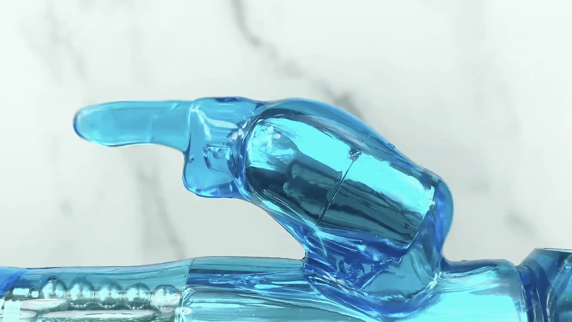Rabbit Vibrator With 5 Rows Of Rotating Beads - Image 6