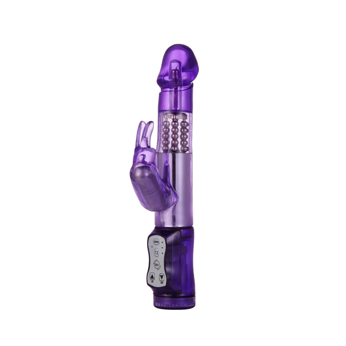 Rabbit Vibrator With 5 Rows Of Rotating Beads - Image 7