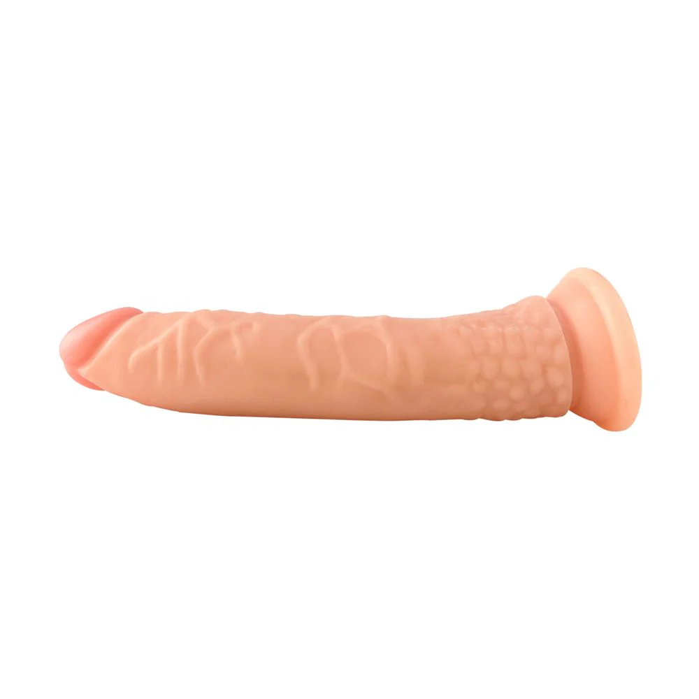 Realistic Curved 8.5 Inch Suction Cup Dildo - Image 6