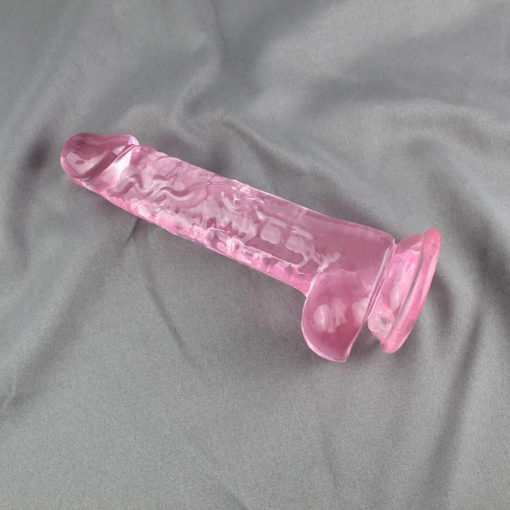 Realistic Suction Cup Dildo with Balls - Available in 5 Sizes! - Image 4