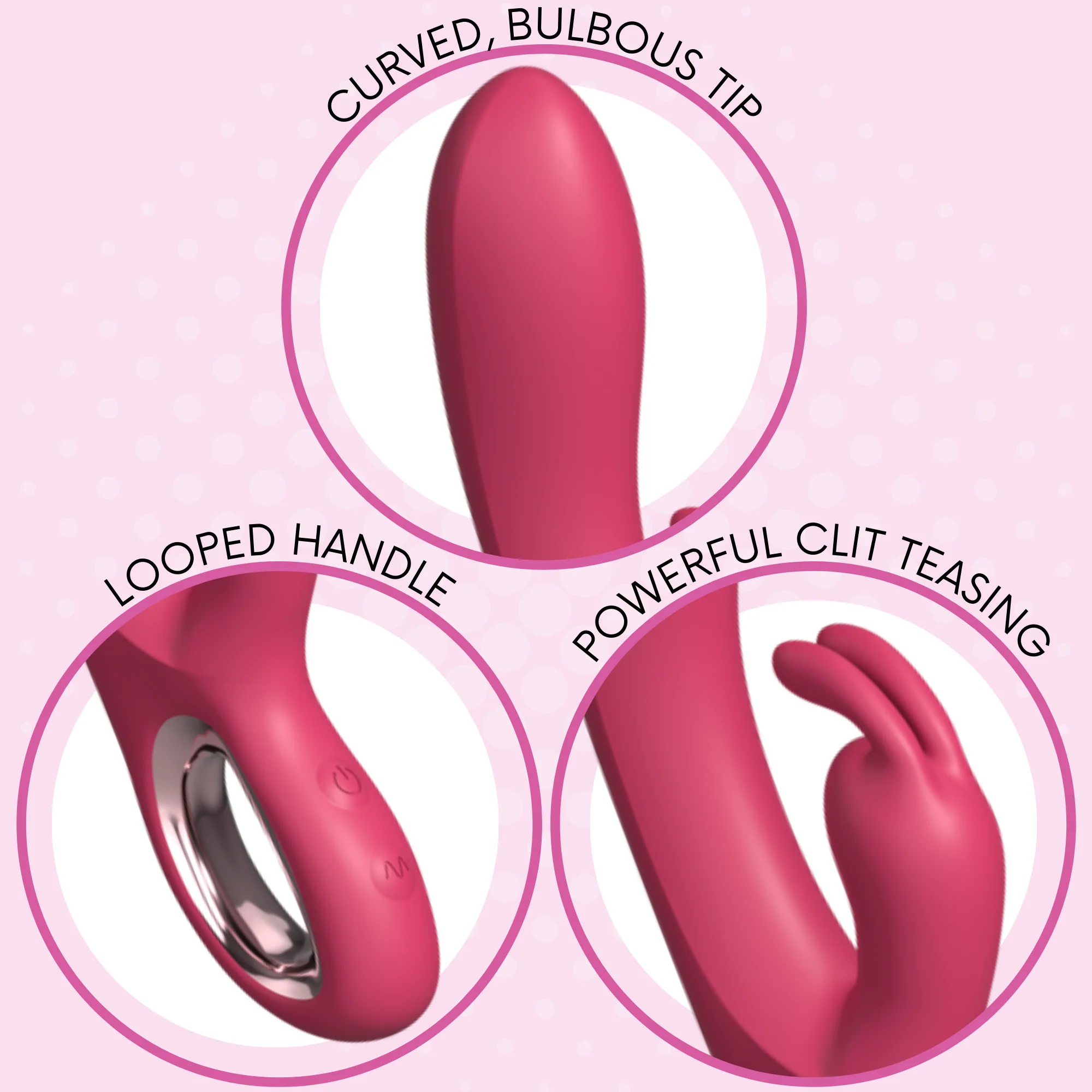 Rose Rabbit Silicone Vibrator - Stunning Clit Stimulation - Image 4