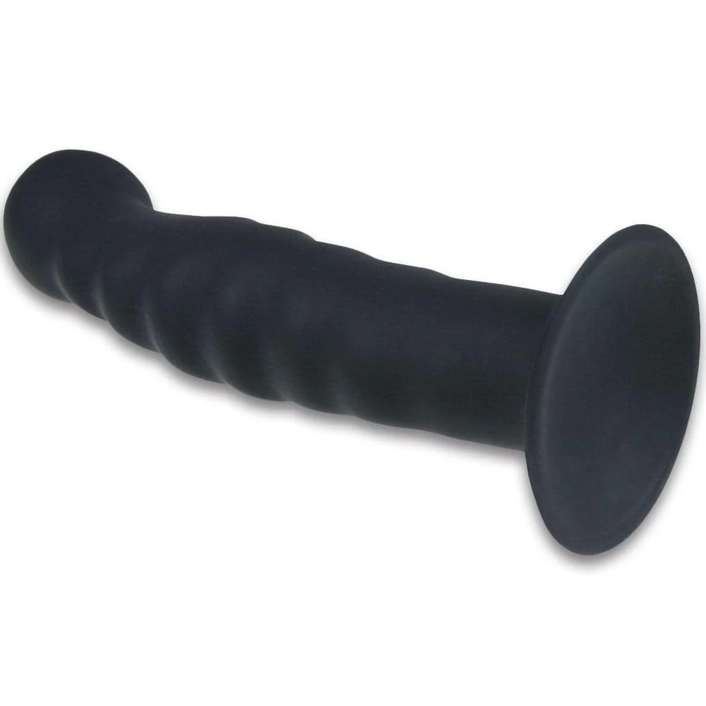 Rippled Silicone Probe - Suction Cup for Hands-Free Fun! - Image 2