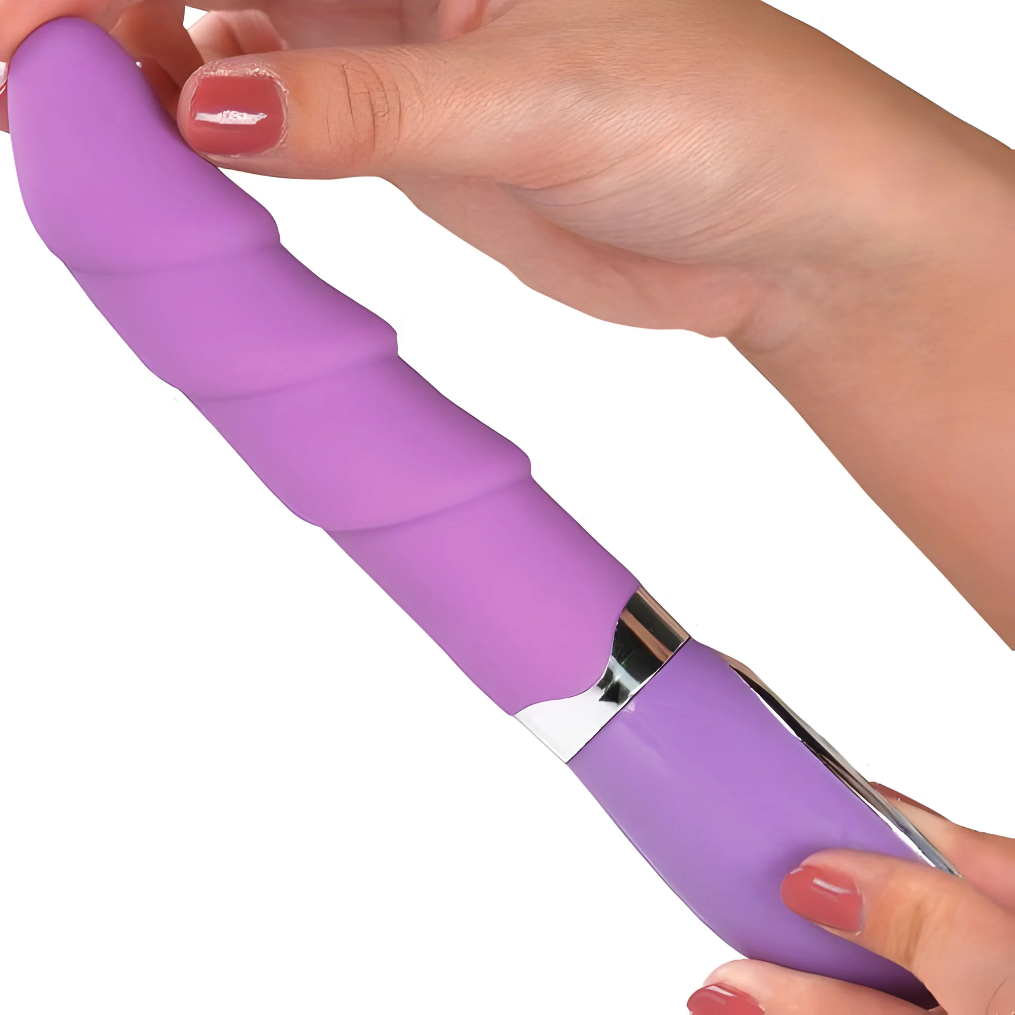 Rippled Silicone Vibrator - Image 5