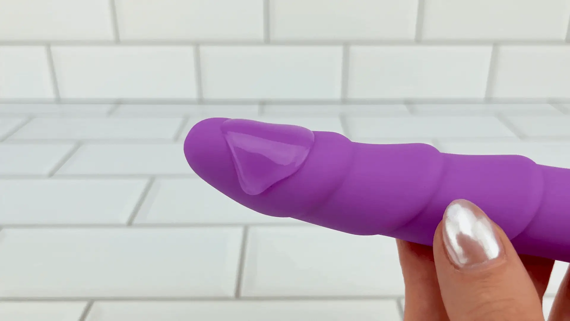Rippled Silicone Vibrator - Image 6