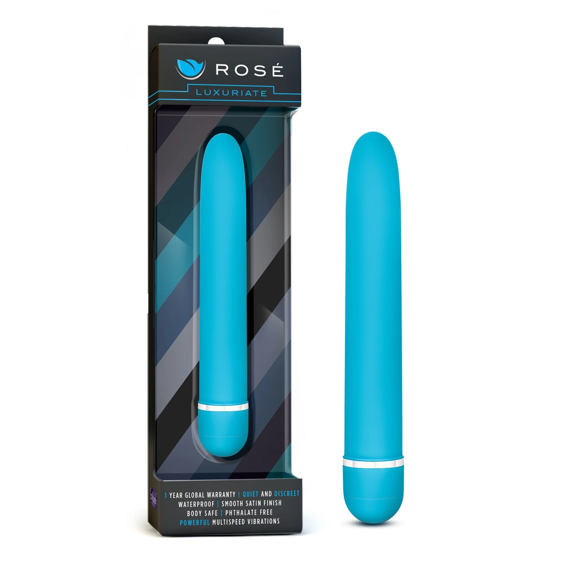 Rose Luxuriate Multi-Speed Sleek & Simple Vibrator - Image 3