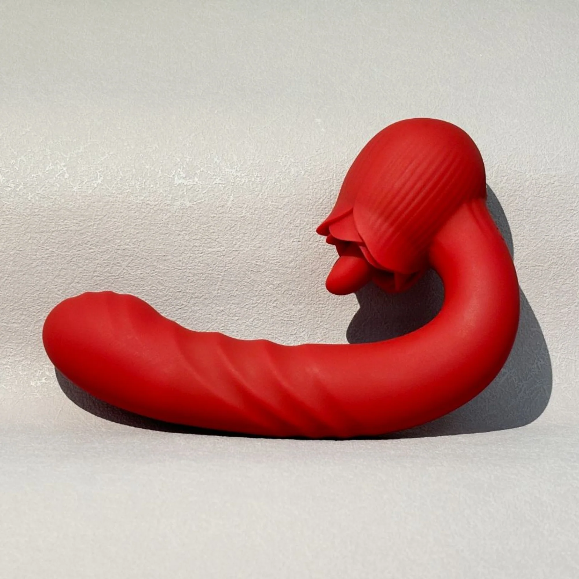 Rose Tongue Thruster Silicone Women's Sex Toy - Image 13