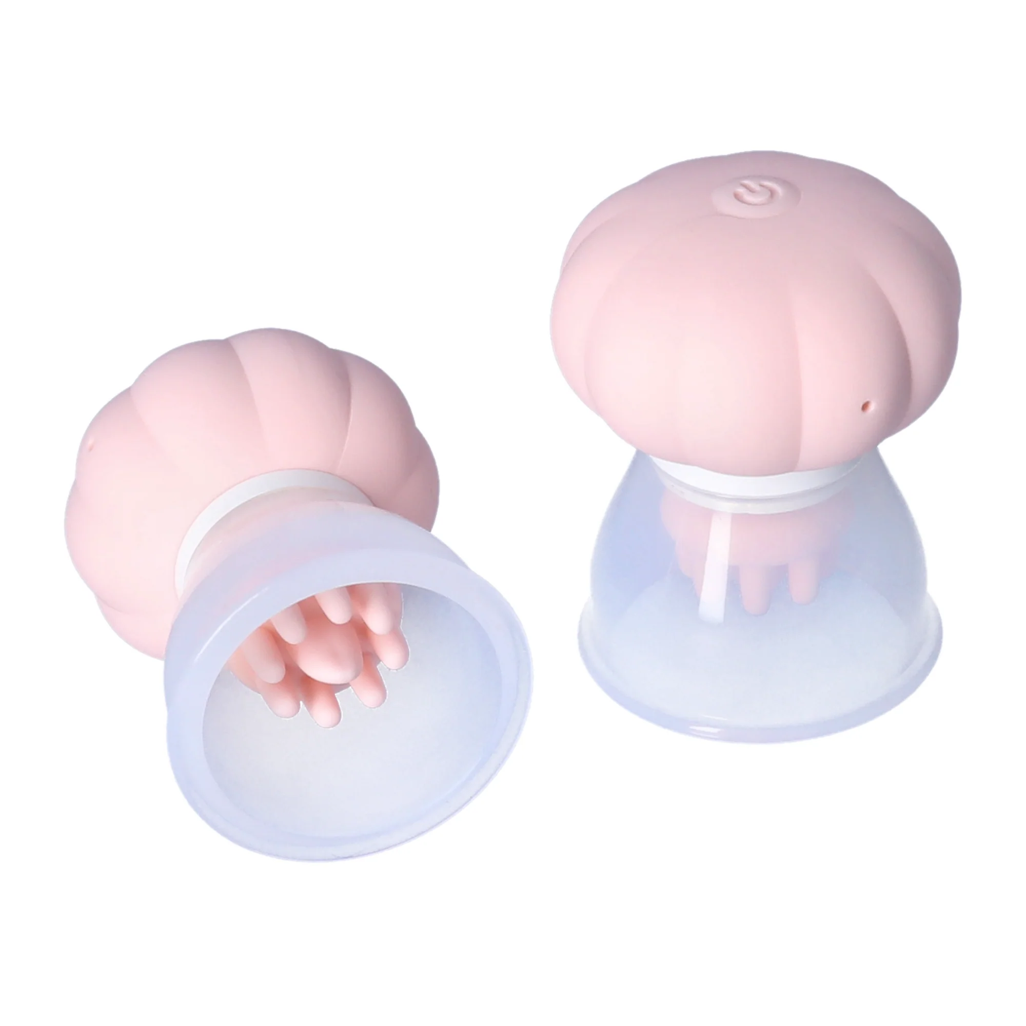 Twist Tease Vibrating & Rotating Nipple Suckers - Comes with 2 Attachments - Image 3