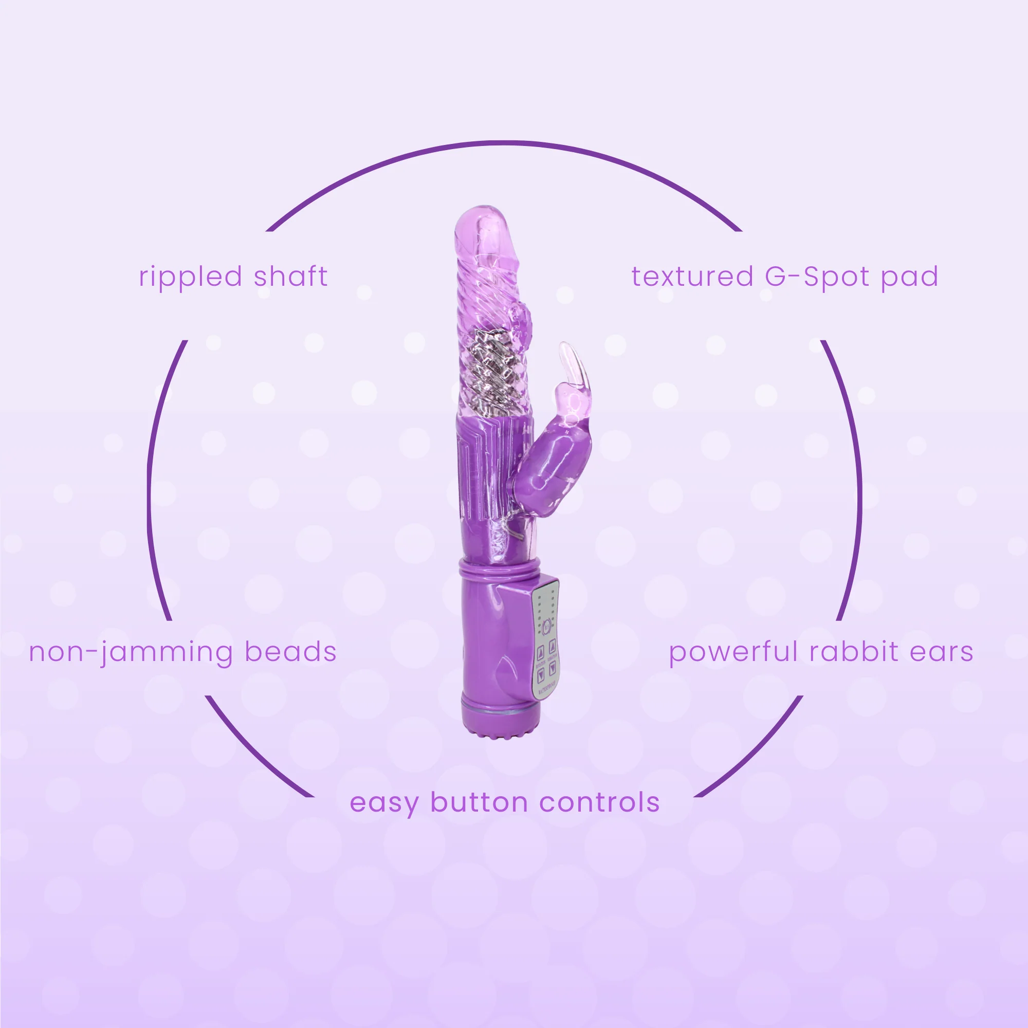 9 Inch Rotating Orgasm Rabbit - Image 7