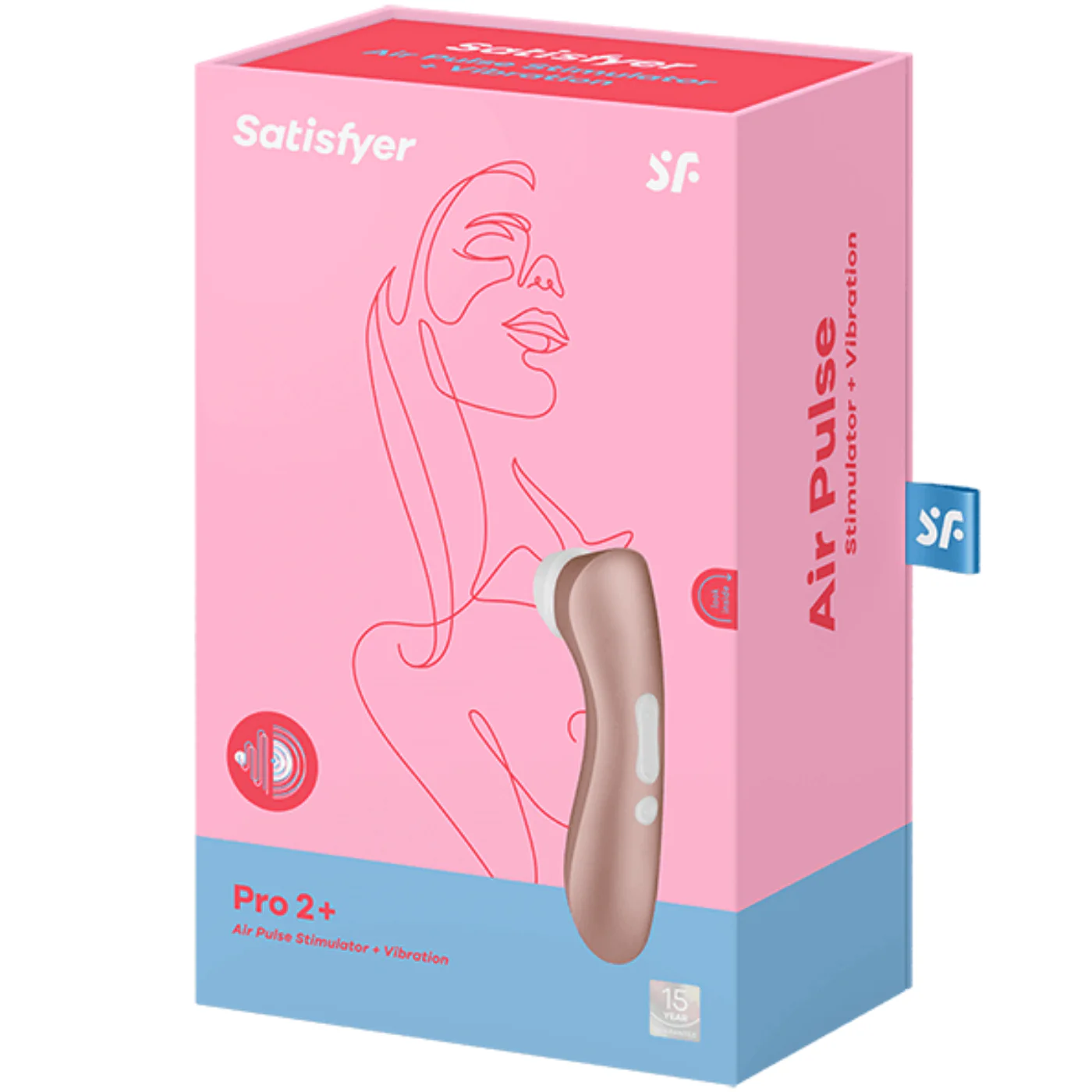 Satisfyer Pro 2+ Vibrating Air Pulse Stimulator - Image 4