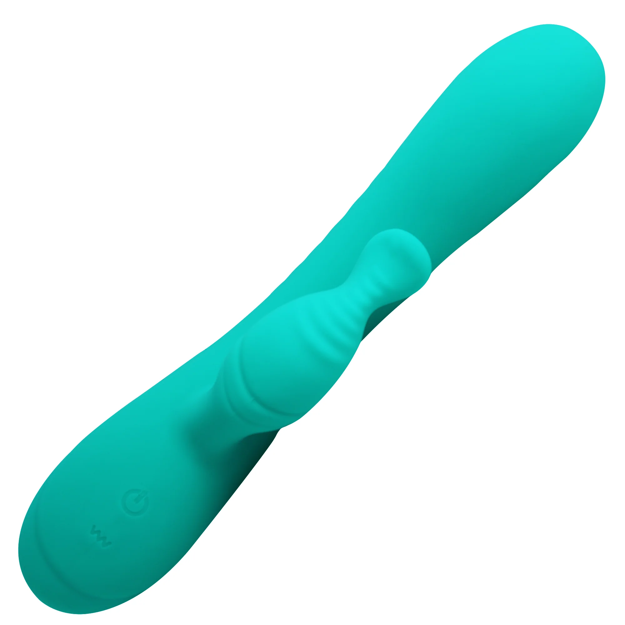 Sayuri Luxury Silicone Dual-Action Vibe and 2.2oz Tingling Lube Bundle - Image 4