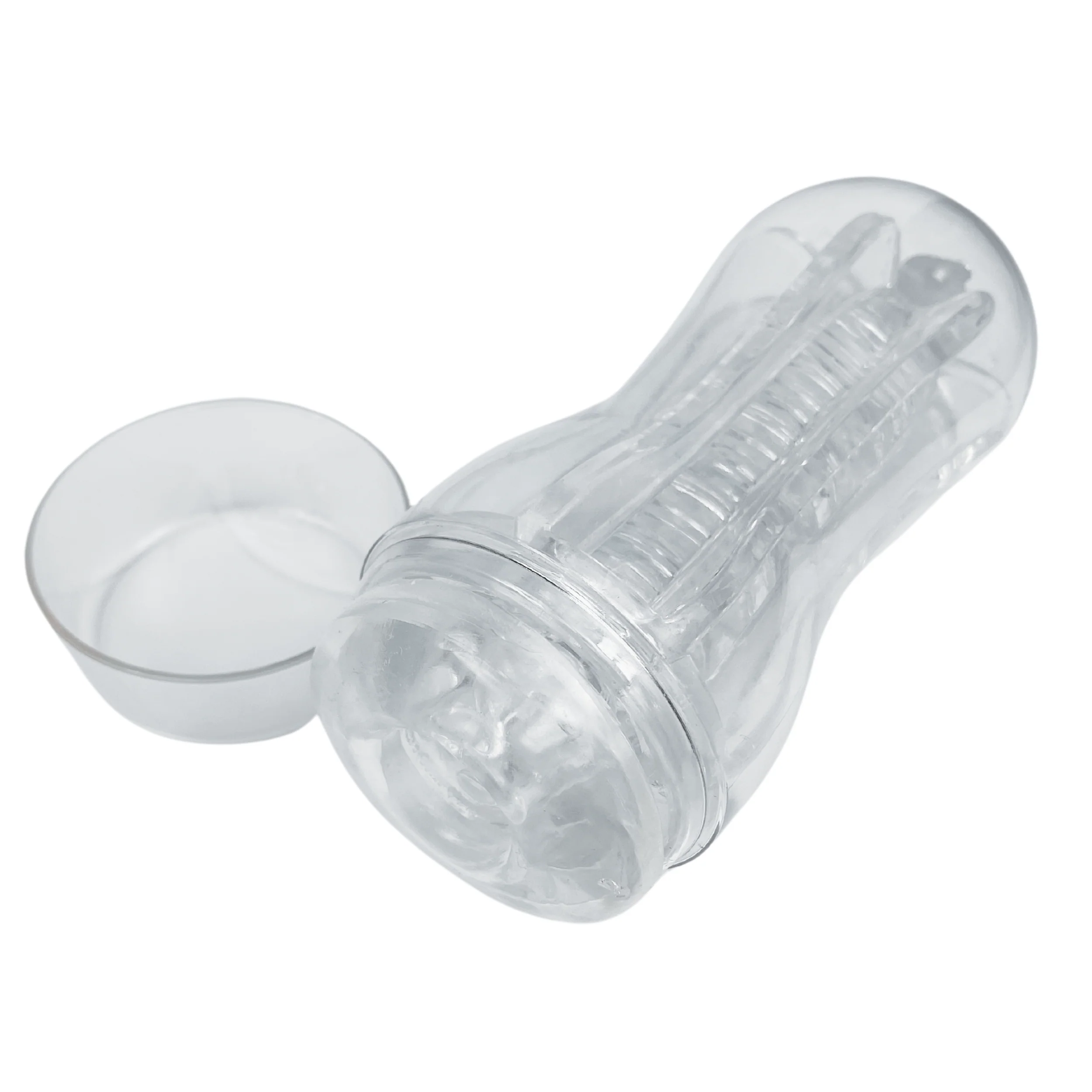See Through Me - Clear Sucking Masturbator with Pleasure Nubs - Image 5