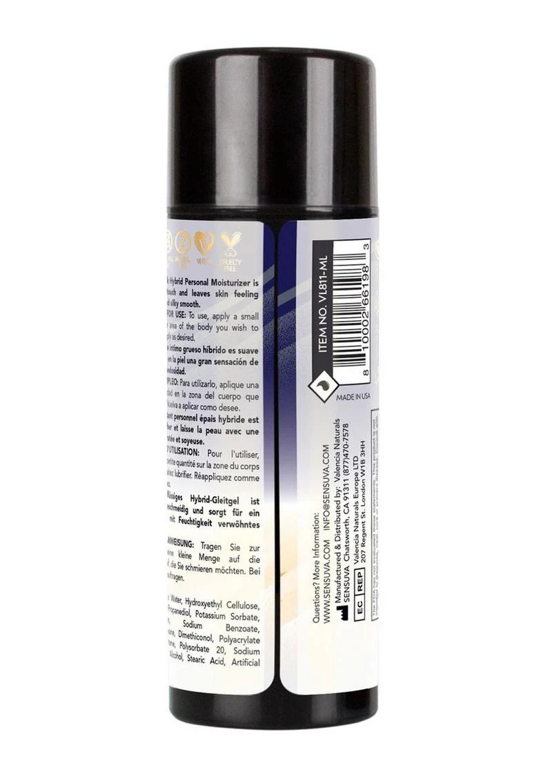 Sensuva Ultra-Thick Anal Hybrid Lubricant Original Unflavored - Image 3