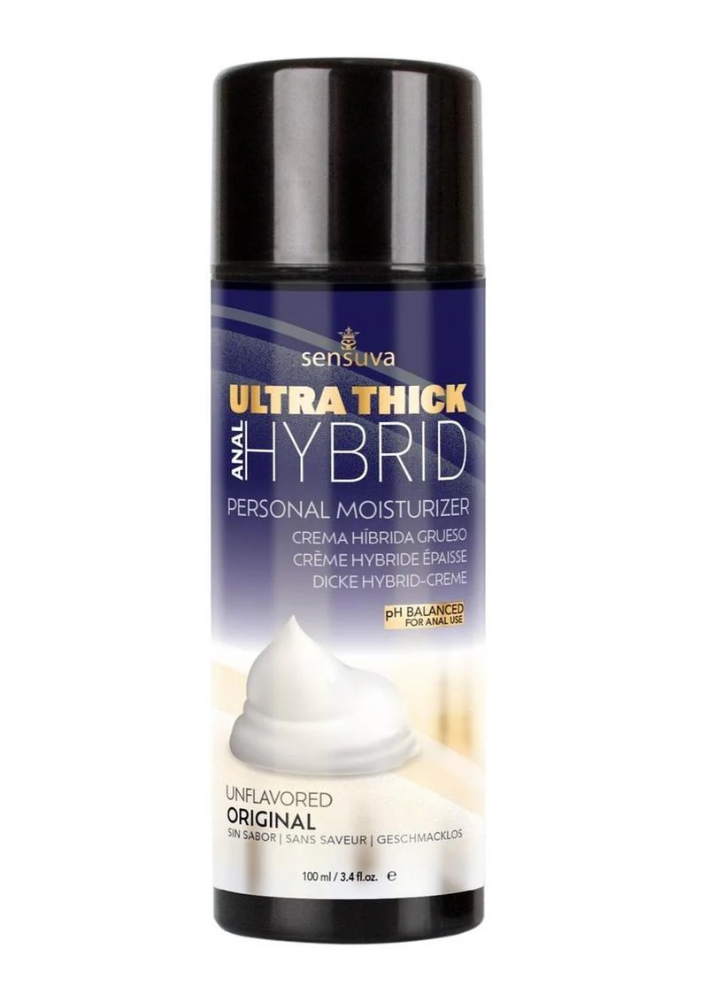 Sensuva Ultra-Thick Anal Hybrid Lubricant Original Unflavored - Image 4