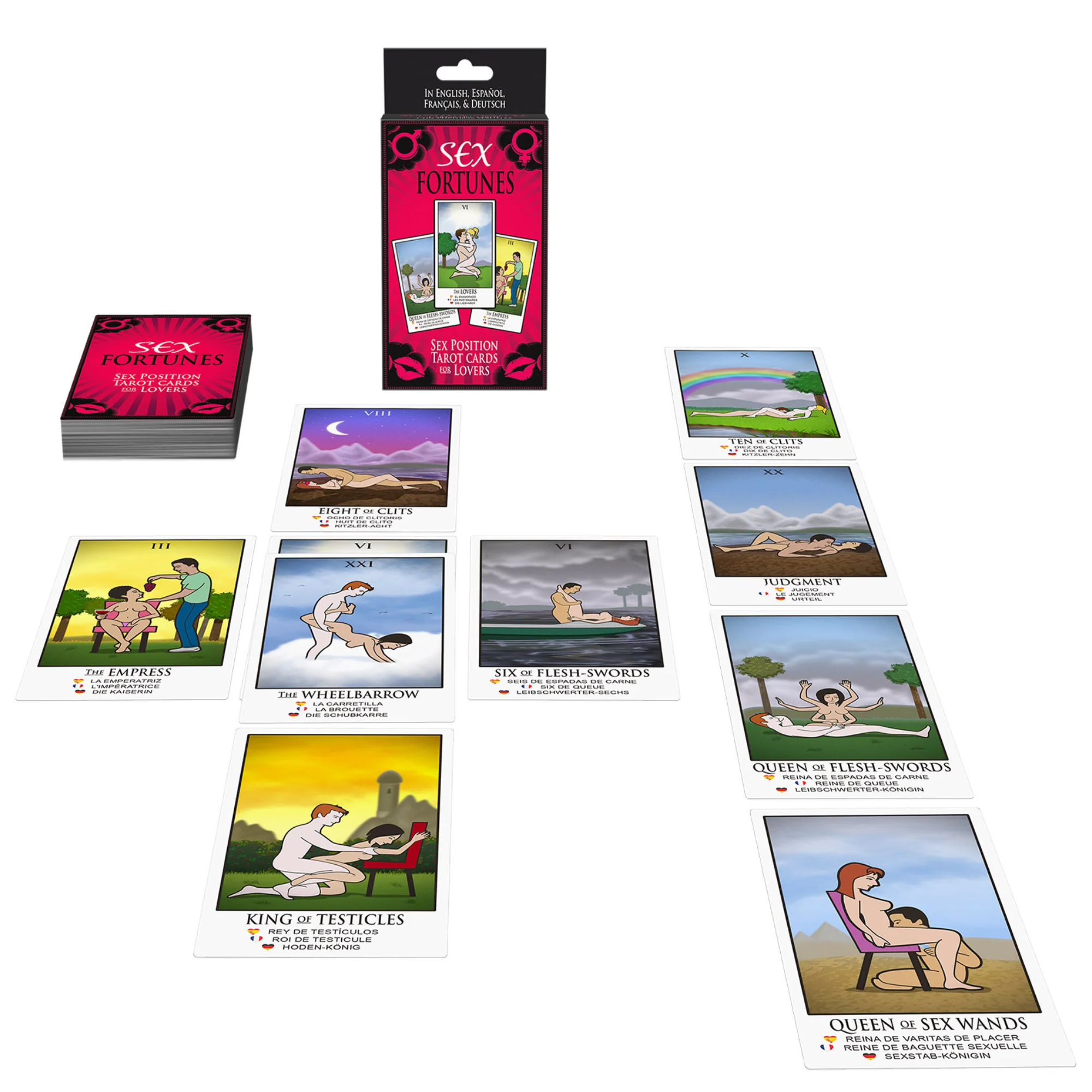 Sex Fortunes - Sex Position Tarot Cards for Lovers - Image 2