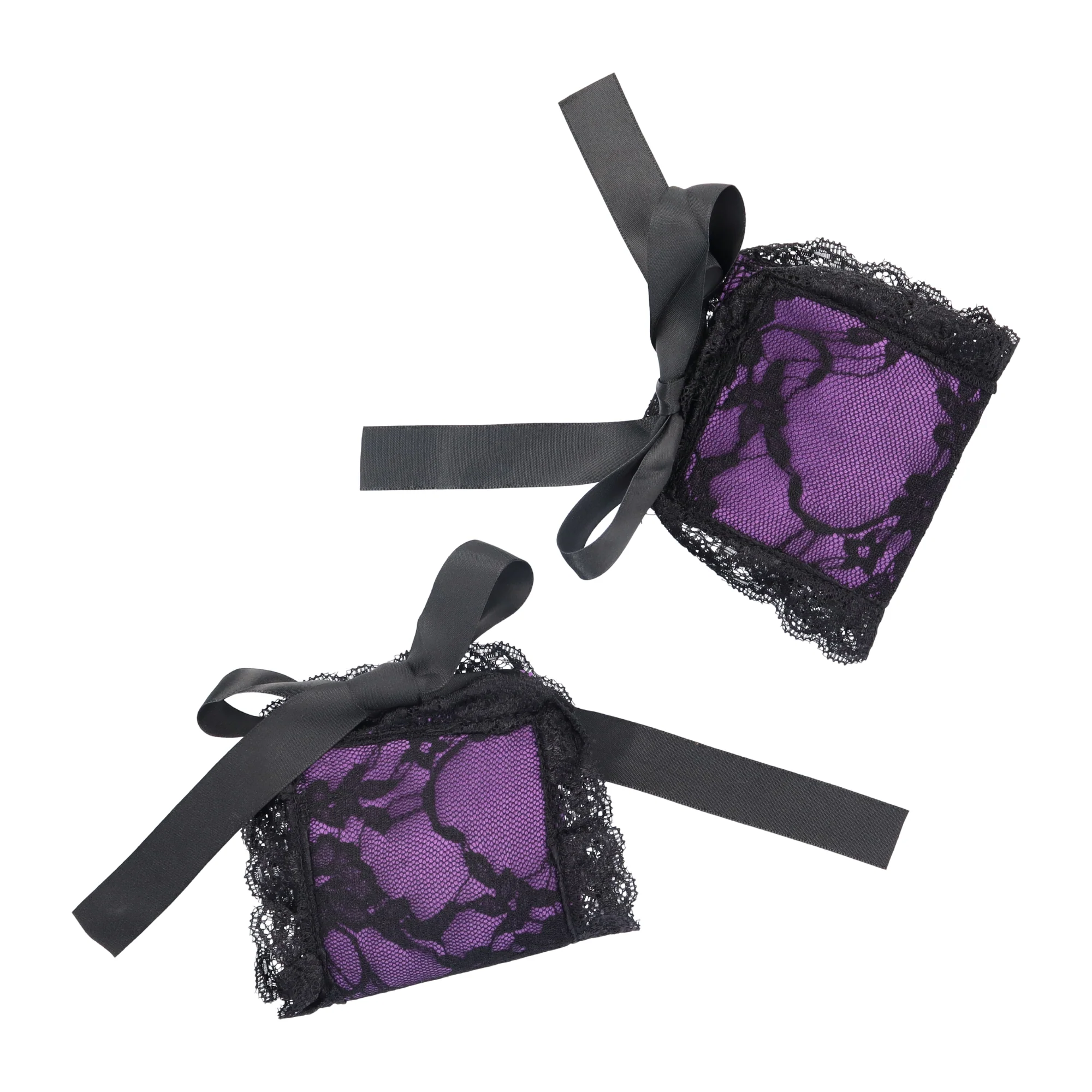 Sexy Lace Blindfold & Cuff Set - Image 4