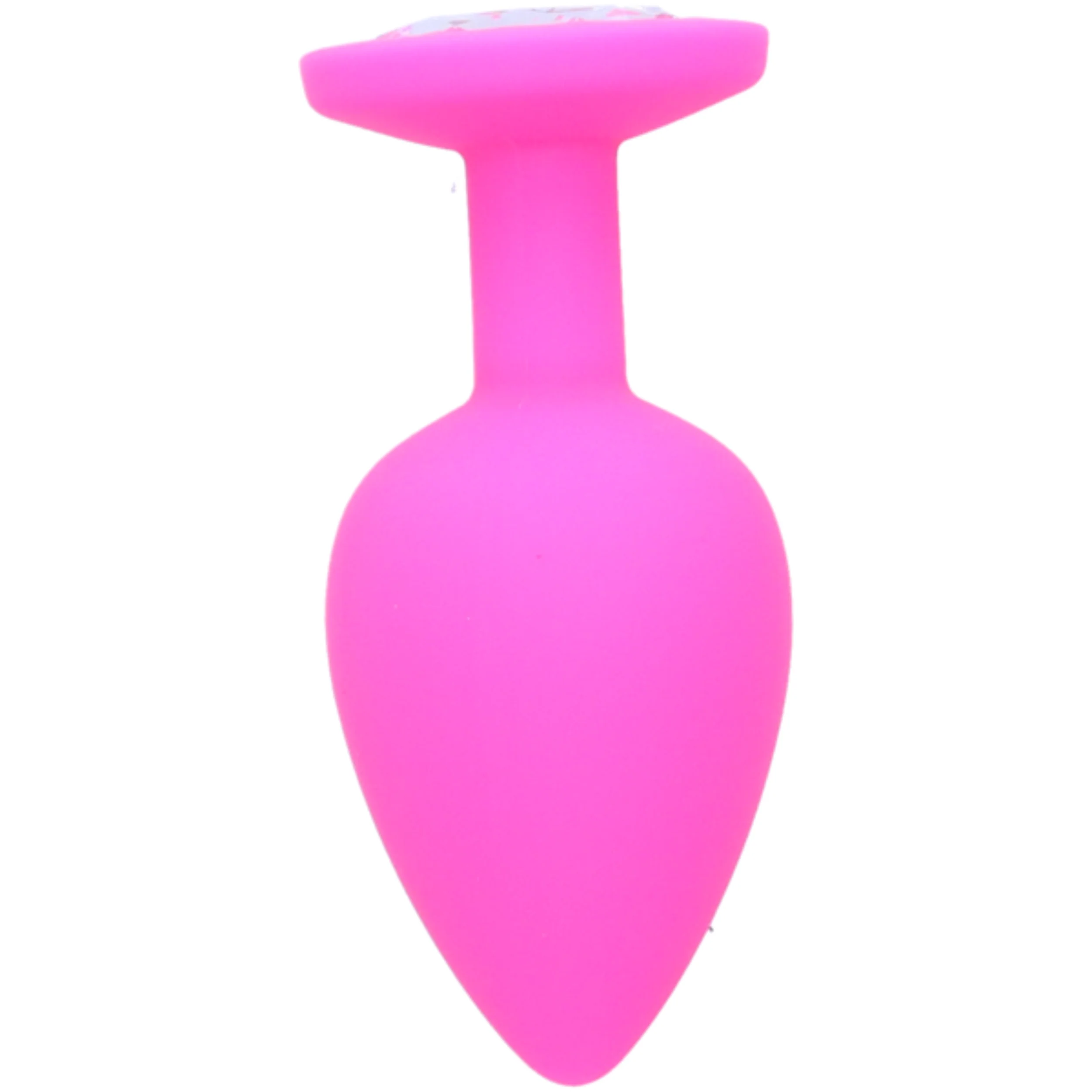 Silicone Jeweled Anal Plug - Available In 3 Sizes! - Image 10