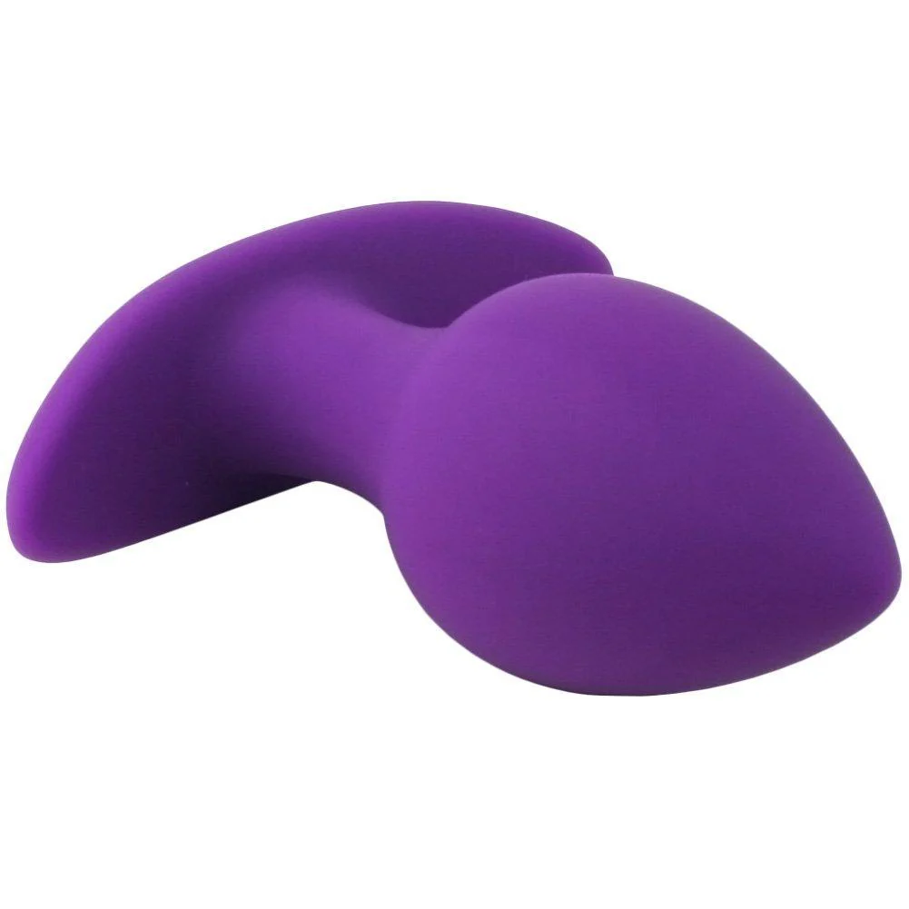 Purple Silicone Anal Plug - Flexible Neck! - Image 3