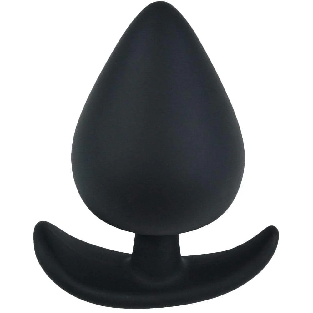 Silicone Anal Plug With Flared Base - Image 3