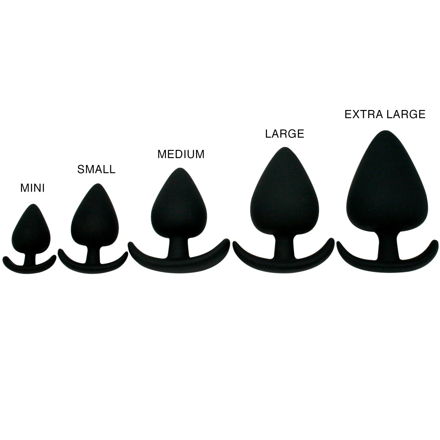 Silicone Anal Plug With Flared Base - Image 4