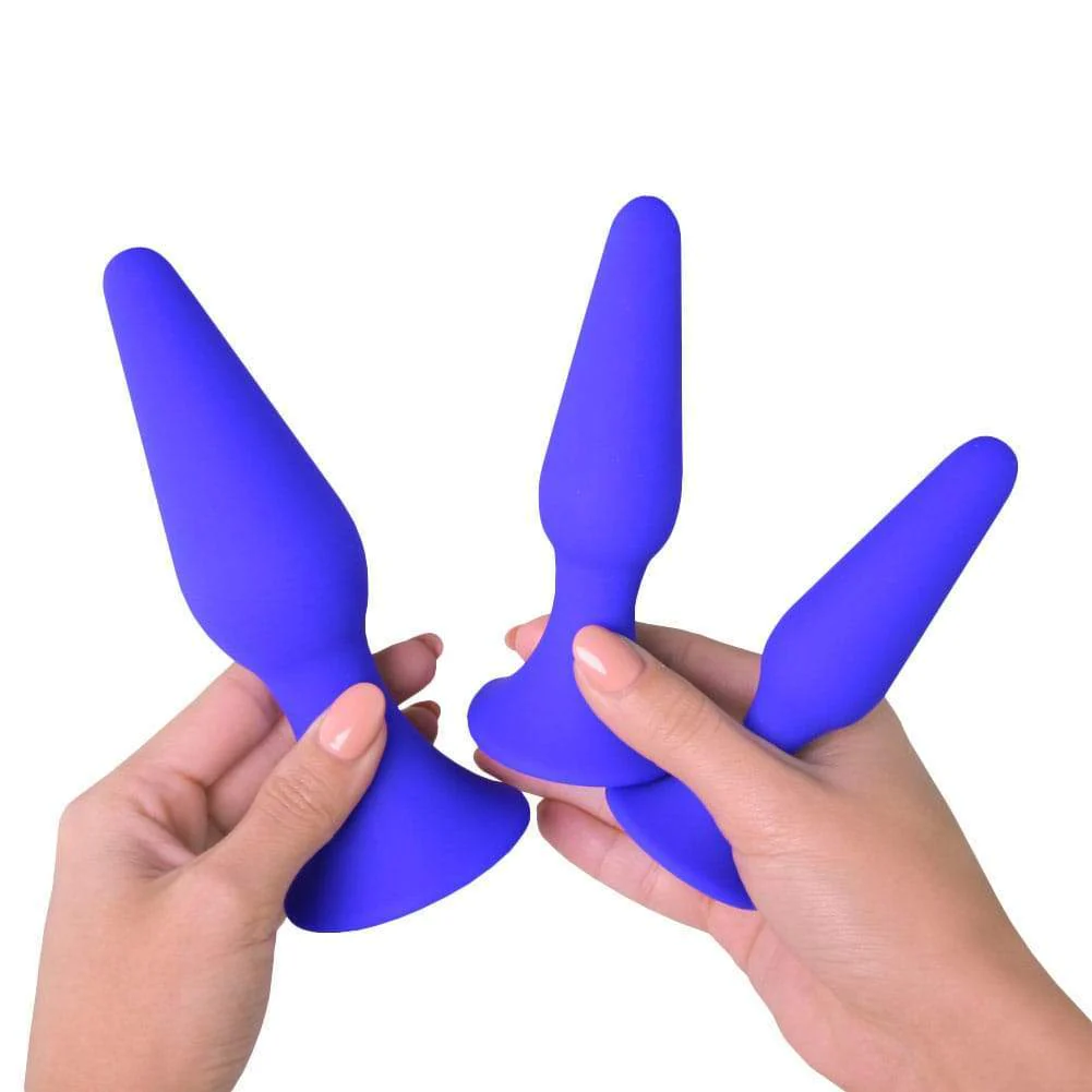 Silicone Anal Plug Kit - Image 5