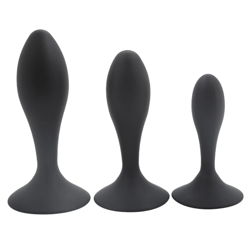 Silicone Bulbed Anal Plug - Image 3