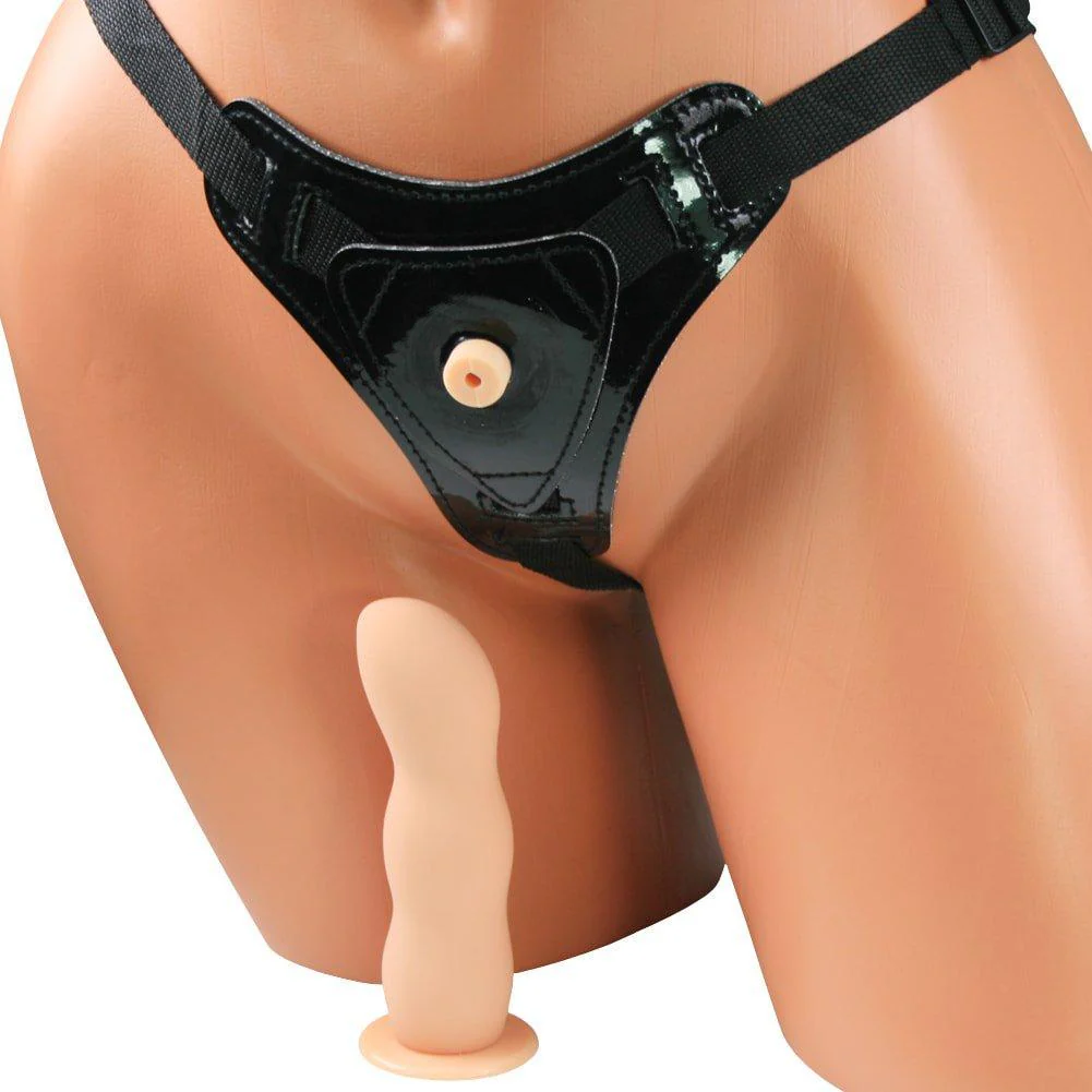 Silicone Curved Strap On Set - Image 3