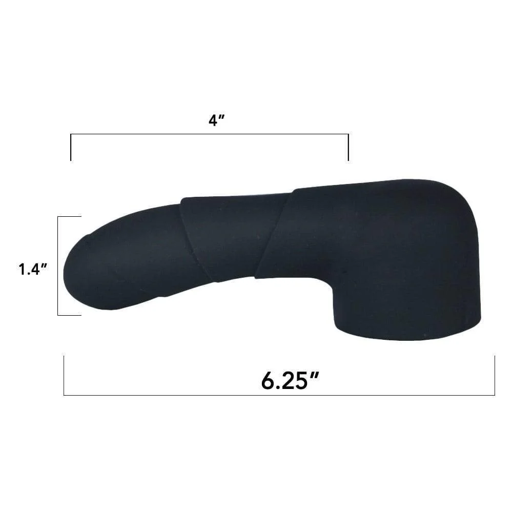 Silicone Curved G-Spot Wand Attachment - Image 4