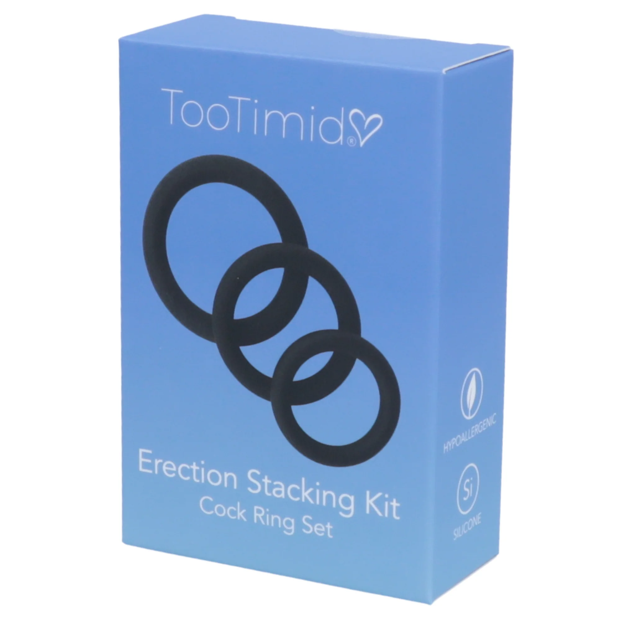 Silicone Thick Erection Stacking Cock Ring Set - Image 11
