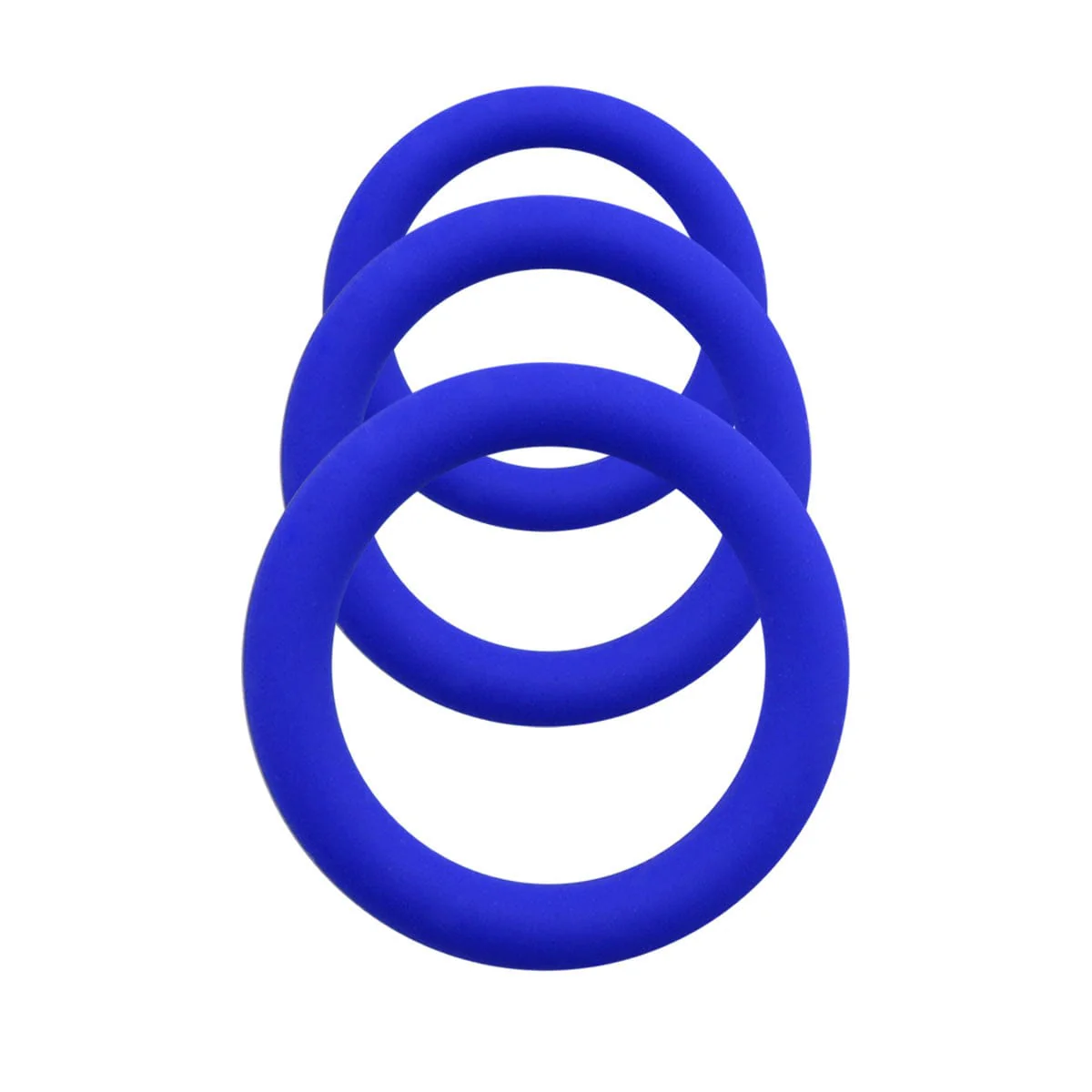 Silicone Thick Erection Stacking Cock Ring Set - Image 3