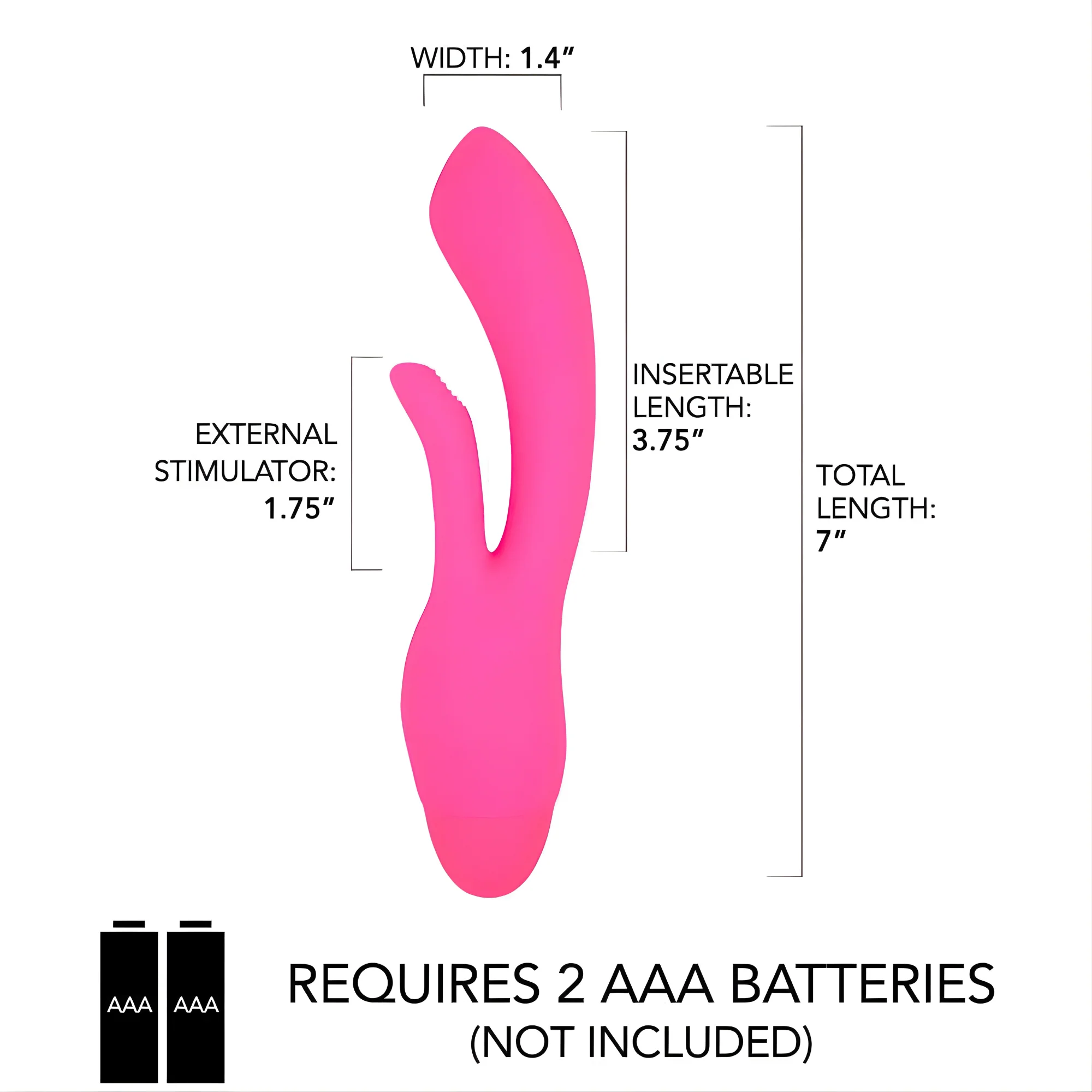 Silicone G-Spot Rabbit - Rubs Your Clit with Every Thrust! - Image 9